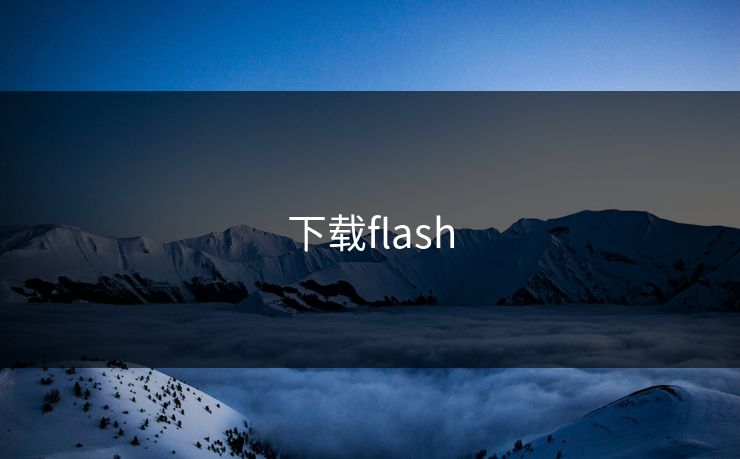 下载flash